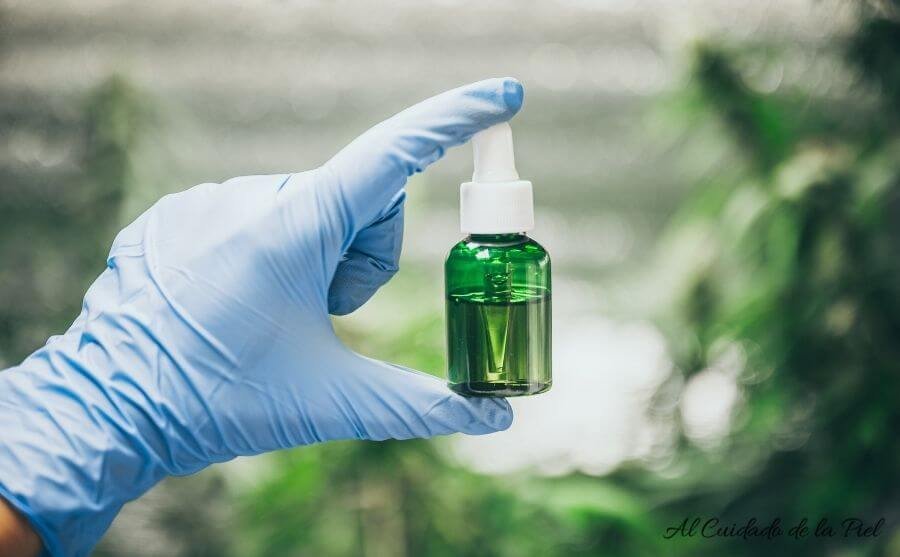 Aceite de cannabis para la piel