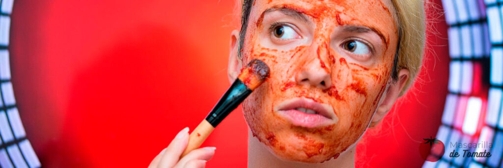 Mascarilla de tomate para el acné