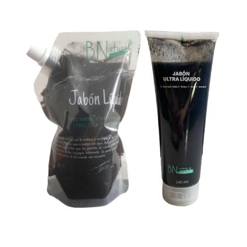 Jabón Ultra Líquido – Carbón Activado Premium